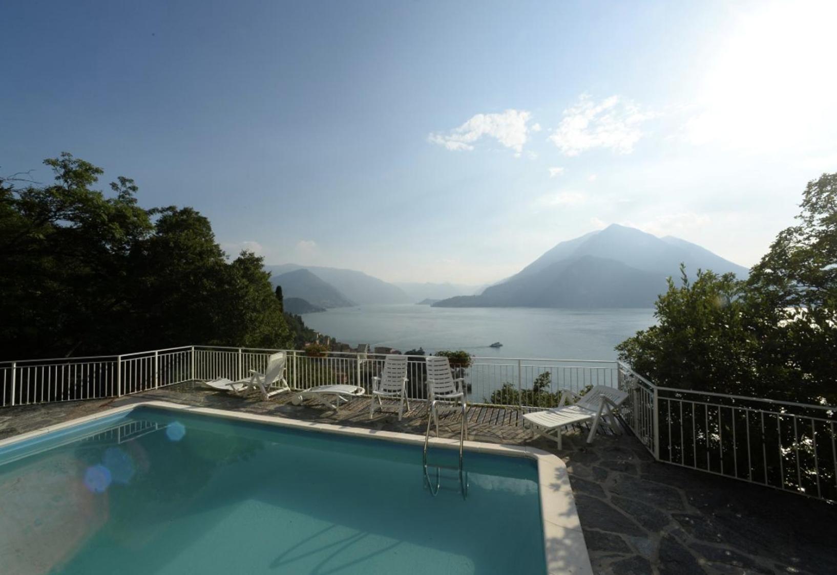 Miralago Stunning View Over Varenna Perledo Buitenkant foto