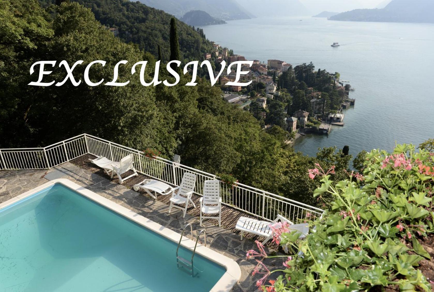 Miralago Stunning View Over Varenna Perledo Buitenkant foto