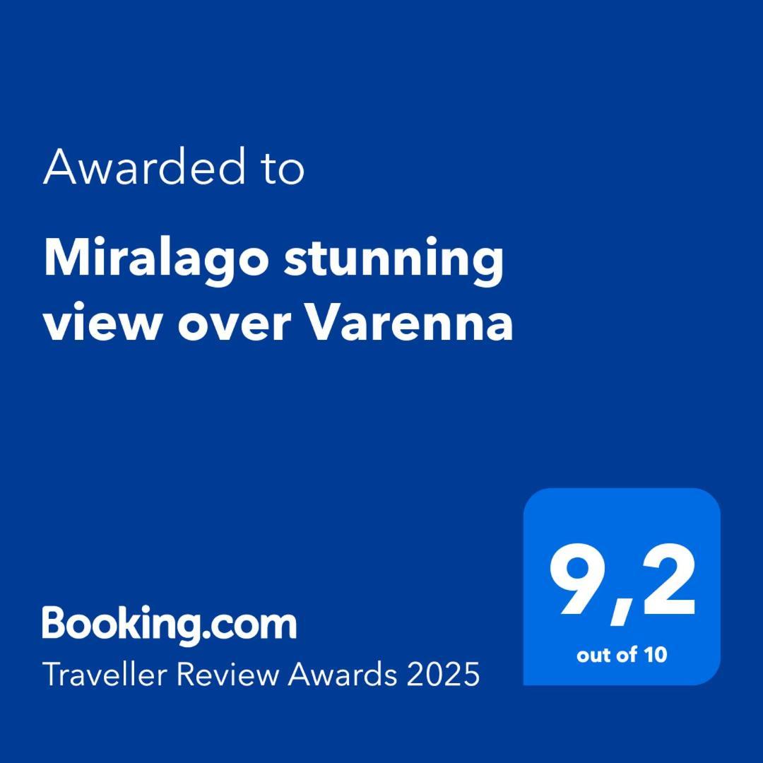Miralago Stunning View Over Varenna Perledo Buitenkant foto